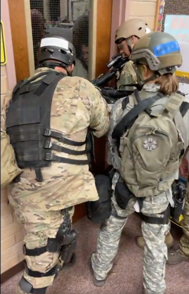 Law enforcement and youth learn from active shooter training | News ...